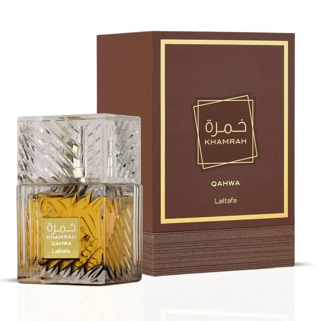 100ML Lattafa Original Arab Perfume Khamrah Qahwa Dukhan Ladies' Fragrance Spray Cologne for Man Birthday Present Makeup