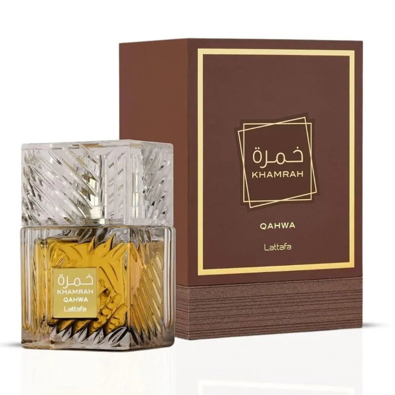 100ML Lattafa Original Arab Perfume Khamrah Qahwa Dukhan Ladies' Fragrance Spray Cologne for Man Birthday Present Makeup