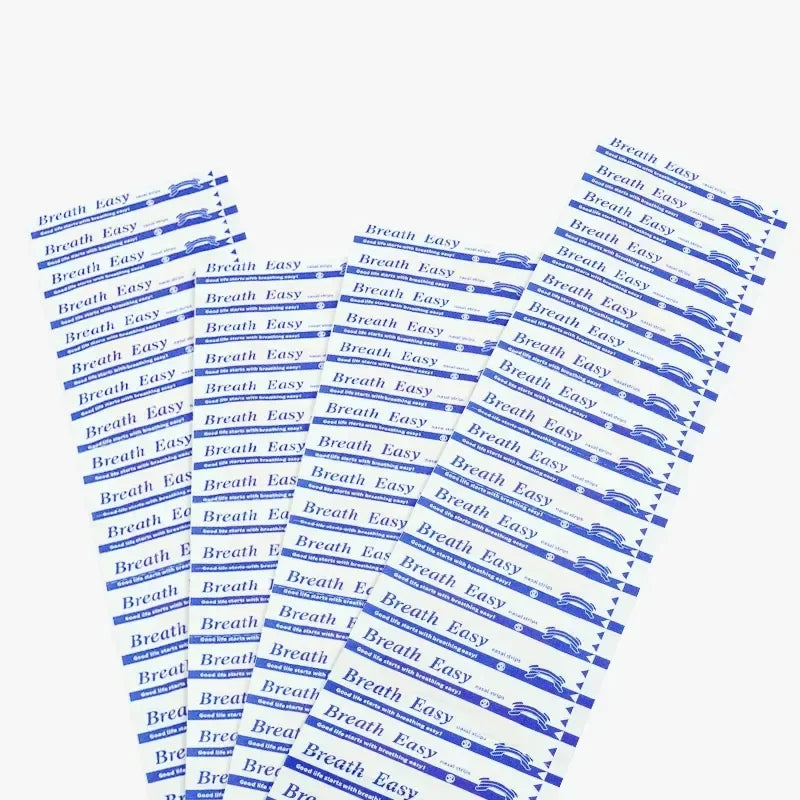 100/500PCS Breath Nasal Strips Right Aid Stop Snoring Nose Patch Good Sleeping Patch Product Easier Breath Sleep Aid Decive