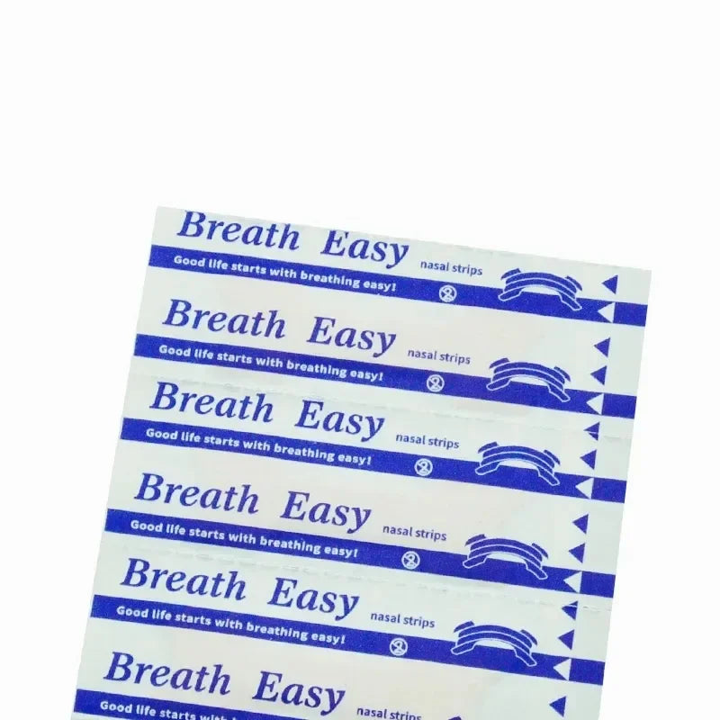 100/500PCS Breath Nasal Strips Right Aid Stop Snoring Nose Patch Good Sleeping Patch Product Easier Breath Sleep Aid Decive